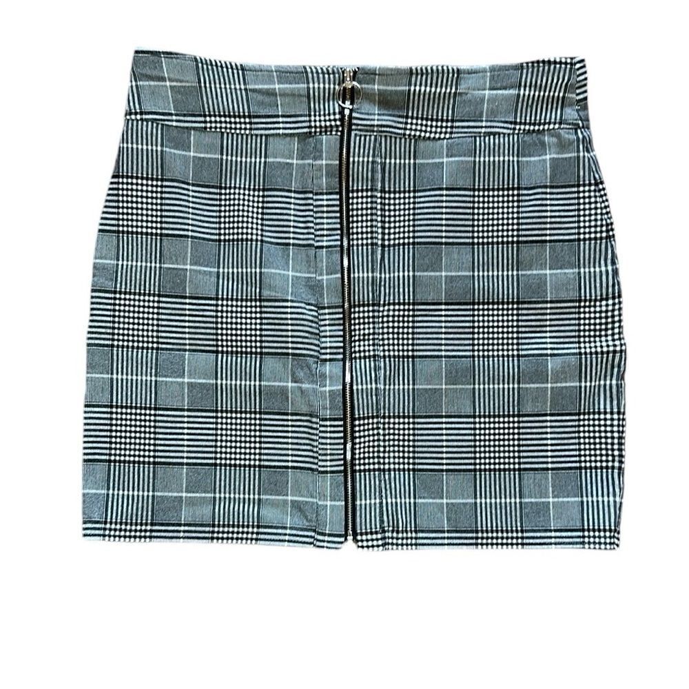 INC International Concepts Black And White Skirt